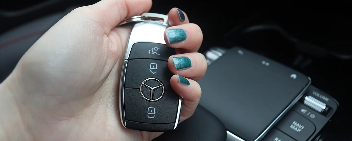 keys in hand